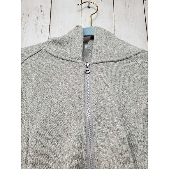 Eddie Bauer Women's Radiator Long Fleece Full Zip Hooded Jacket Size XXL Gray - Picture 3 of 7